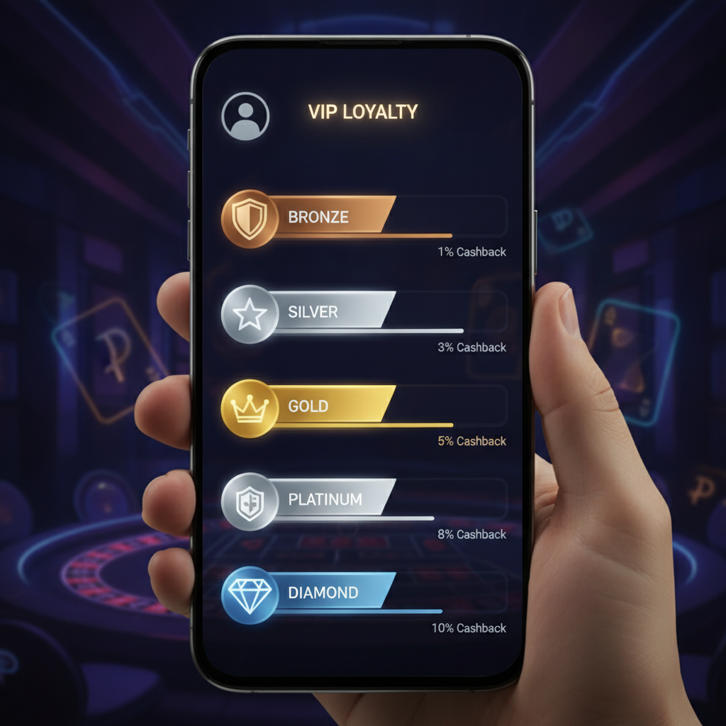 Illustration: District Light VIP Program Philippines: Loyalty Tiers, Perks & Cashback Upgrades